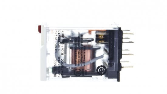 Przekaźnik miniaturowy 2P 12A 230V AC AgNi RXM2AB2P7