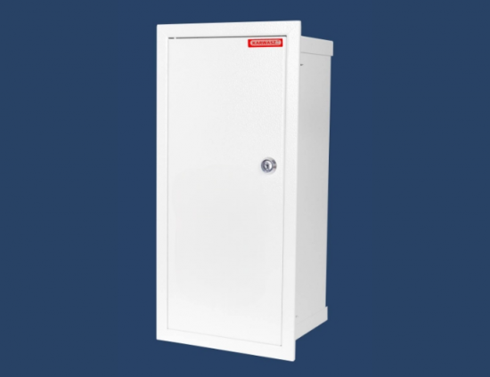 Szafka licznikowa podtynkowa 1-licznikowa 1-fazowe 6 modułów plombowana IP30 115mm RW-1P Z/E