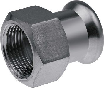 ZŁĄCZKA Z GW 42X 1 1/2  INOX PRESS