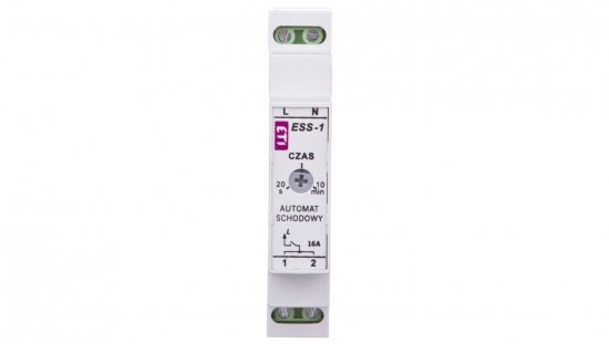 Automat schodowy 16A 1Z 0,3-15min 230V AC ESS-1 02470029