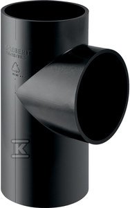 TRÓJ.PEHD 75X75/88.5 PROSTY (KAN.HDPE)