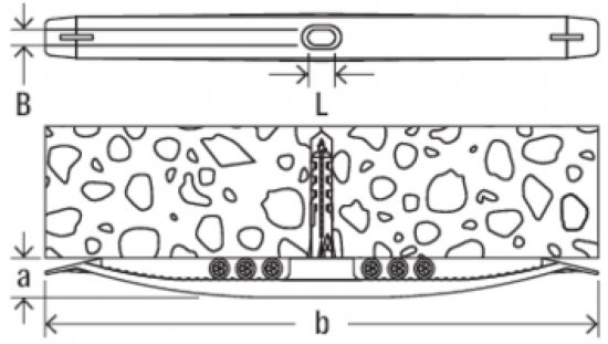 Uchwyt kablowy KB 16 15x230mm 58136 /50szt./