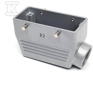 POKRYWA METALOWA PUSTA 16PIN 16A BOCZNE