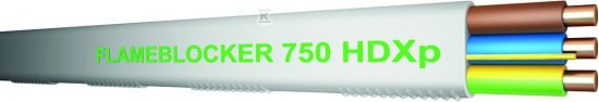 HDXP-ŻO 5X2,5RE 750V DCA PRZ.FLAMEBLOC.