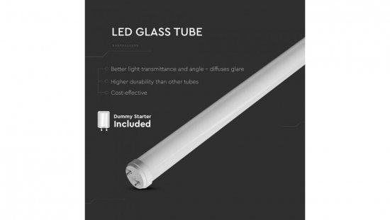 Świetlówka LED G13 T8 1200mm 18W 1800lm 4000K 3 lata gwar. 2982