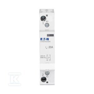Stycznik instalacyjny, 20A, 230V AC, 1NO CR2010230A EP-502131
