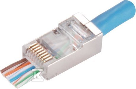 Wtyk przelotowy RJ45 STP kat.6 (op.100 szt) ALANTEC WT115