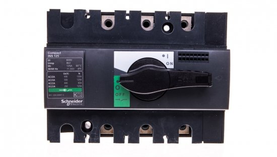 Rozłącznik izolacyjny 3P 125A INS125 28910