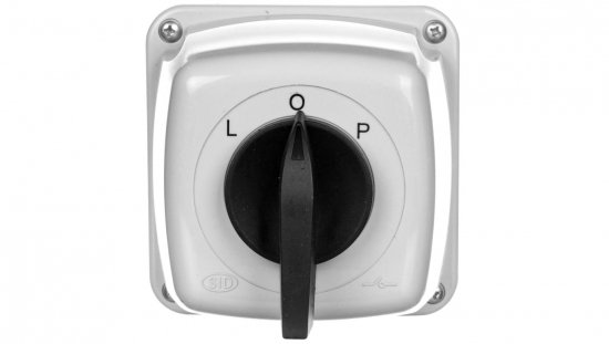 Łącznik krzywkowy L-0-P 3P 16A w obudowie IP65 Łuk 16-43 921620