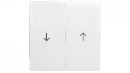 B.Kwadrat Klawisz podwójny symbol /strzałka/ biały 5316258999