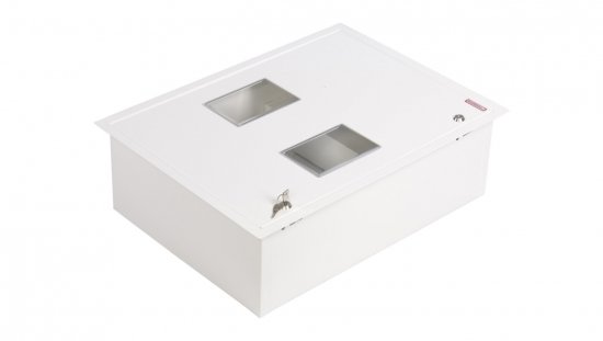 Szafka licznikowa podtynkowa 2-licznikowa 3-fazowe 20 modułów IP30 RW-2L-20 Z/O