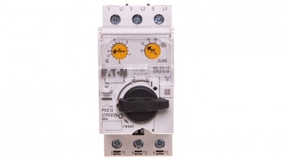 Wyłącznik silnikowy z wyzwalaczem elektronicznym 3P 5.5kW 3-12A PKE12/XTU-12 121733
