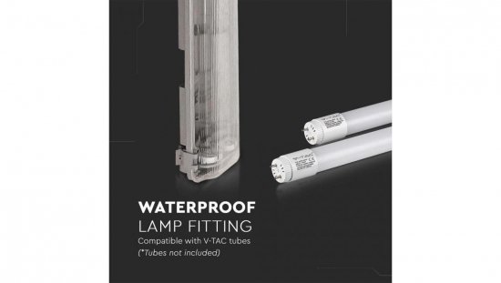 Oprawa hermetyczna pod 2 świetlówki LED 150cm G13 IP65 7884