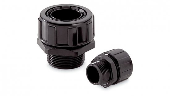 Dławnica do węża osłonowego M16 IP65 SILVYN MPC M16/2 czarna 55502461