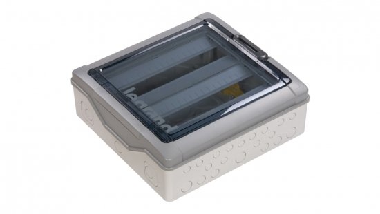 Rozdzielnica modułowa RN65 2x18 natynkowa IK09 IP65 drzwi transparentne 601946