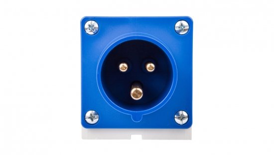 Wtyczka odbiornikowa 16A 3P 230V niebieska IP44 513-6