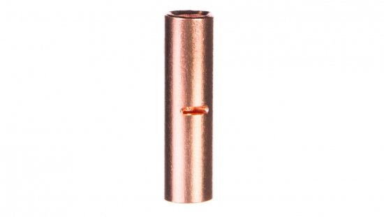 Końcówka /tulejka/ łącząca miedziana niecynowana 10mm2 LN10 /100szt./