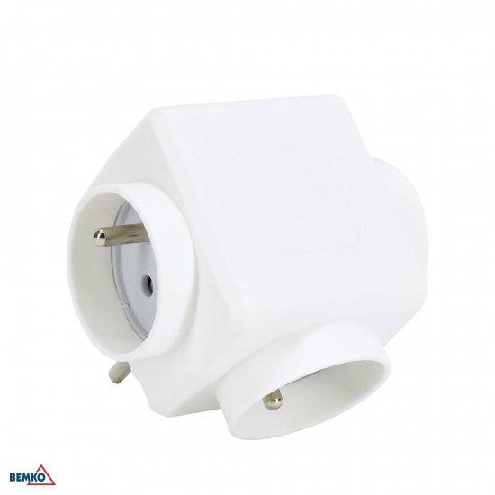 ROZGAŁĘŹNIK + 0  3xGN 16A + 2xUSB MAX.2.4A