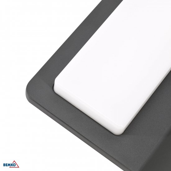 OPRAWA ELEWACYJNA VALANT 9W 3000K 650LM IP65 120X80MM GRAFIT
