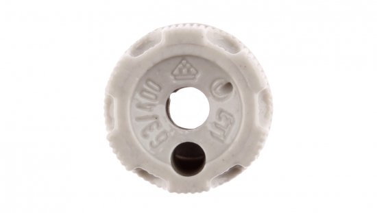 Główka bezpiecznikowa D02 porcelana /do plombowania/ KN D02P 002232004