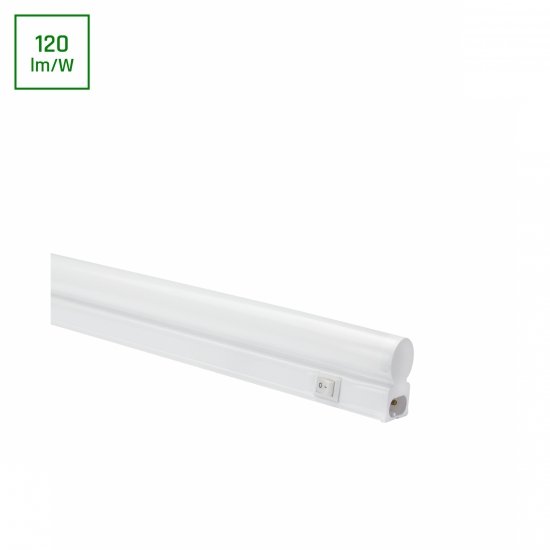 CABINET SWITCH T5    300mm   4W CW  230V 120st IP20 BIAŁY 2 lata gw. ON/OFF