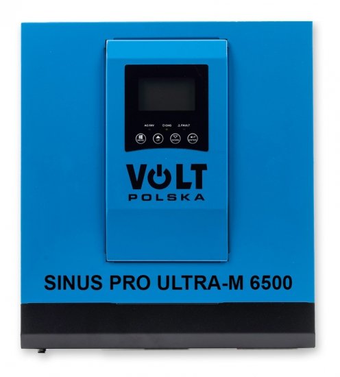Inwerter solarny SINUS PRO ULTRA-M 6500 24/230V (3000/6500W) + 60A MPPT (160V) OFF-GRID