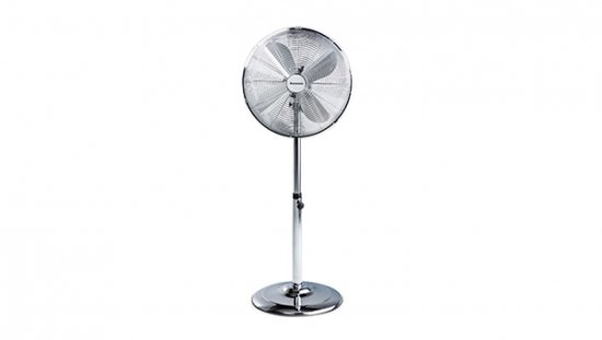 WENTYLATOR RAVANSON SREBRNY Moc: 50W Średnica: 46 cm. 4 śmigła Oscylacja pozioma WT-7040SN INOX