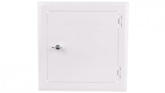 Drzwiczki rewizyjne metalowe 140x140mm białe DMW81