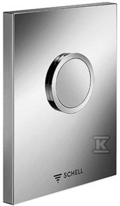 Spłuczka podtynkowa do pisuaru-element zewnetrzny Compact II Edition mechaniczny biały