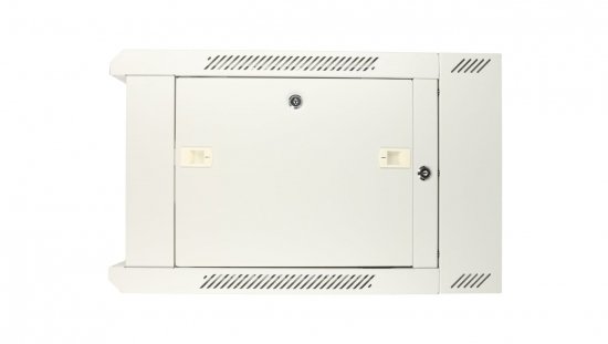 Szafa rack montowana na ścianie, dwusekcyjna Extralink 6U 600x600 AZH Szara