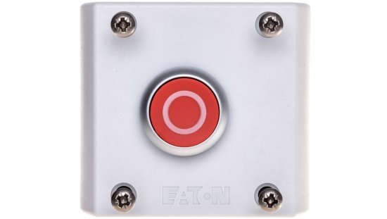 Kaseta z przyciskiem czerwonym /O/ 1Z 1R IP67 M22-D-R-X0/KC11/I 216521