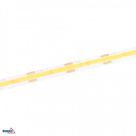TAŚMA LED PREMIUM 12V DC COB 24000LED/50M 12W/1M IP20 BIAŁA CIEPŁA
