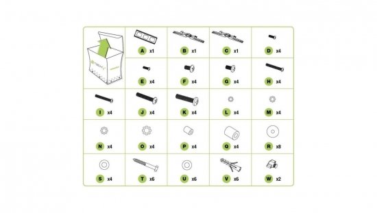 Uchwyt Ścienny TV LCD/LED 40-65 Cali 60kg Uchylny Slim