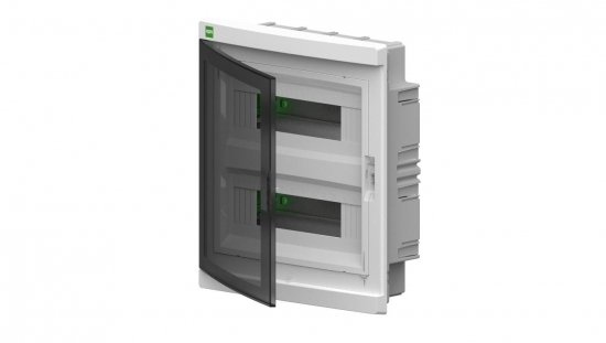 Rozdzielnica modułowa Elegant 2x12 podtynkowa IP40 N+PE drzwi dymne 2435-01