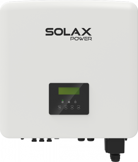 Falownik hybrydowy SOLAX X3-HYBRID-6.0 G4 maks. 6.6 KVA wyjście AC, 2 MPPT, w zestawie wyłącznik DC i przekładniki CT, wejście 16A, kompatybilny z baterią Tripple Power