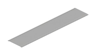 Pokrywa korytka 200mm 2m 0,5mm PKR200/2 100320