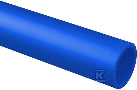 Rura wodociągowa PE100 50x3.0mm, zwój 100m, PN10 SDR17, kolor niebieski, jednowarstwowa 3121448760