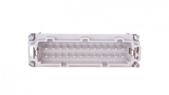 Wkład złącza 24P+PE męski 16A 500V EPIC H-BE 24 SS 10196100