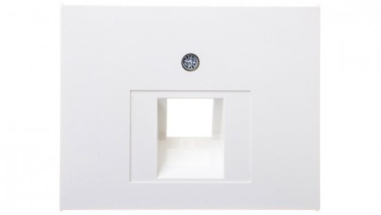K.1 Element centralny do gniazda UAE RJ11 RJ12 RJ45 kat.3, 5e, 6 45st śnieżnobiały 14077009