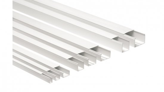 Kanał kablowy z pokrywą CP 60x60 biały /2m/ ECCP6060B