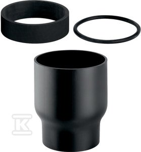  Mufa termokurczliwa PEHD 90x110 z uszczelką, kolor czarny (kanalizacja HDPE)