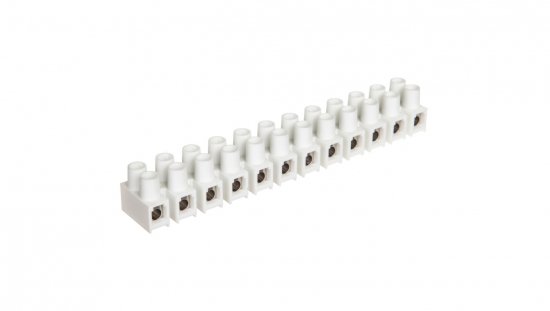 Listwa zaciskowa gwintowa 12-torowa 10mm2 biała LTA12-10 22512216