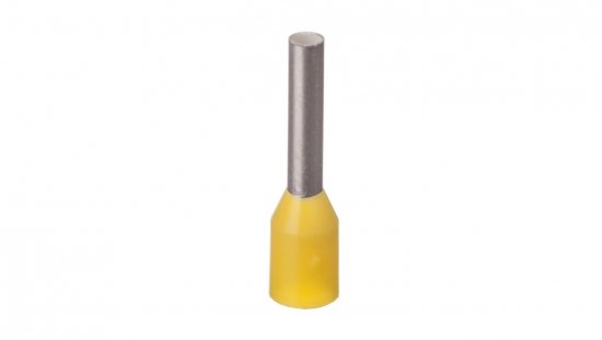 Końcówka tulejkowa izolowana TI 1mm2/8mm żółta cynowana TI1L8DE /100szt./