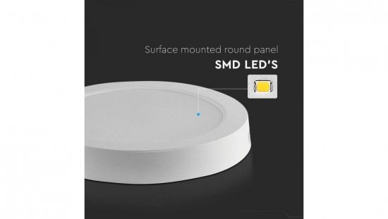 Panel LED 6W 4000K 660lm 121,2x30,6mm Okrągły 7871