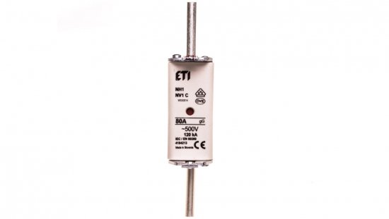 Wkładka bezpiecznikowa KOMBI NH1C 80A gG/gL 500V WT-1C 004184213