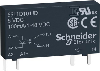 Przekaźnik półprzewodnikowy wejście 16/30VDC/wyjście 1/48VDC 0.1A SSL1D101BD