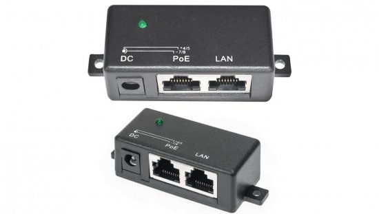 PoE Injector 1x 100Mb/s RJ45, Kostka Extralink 1 Portowy