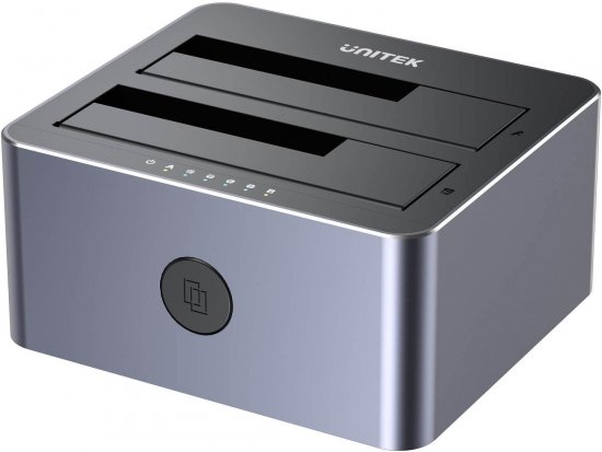 Y-3026GY01-EU Unitek Stacja klonująca dyski 2 x SATA 2,5 /3,5  USB 5Gbps