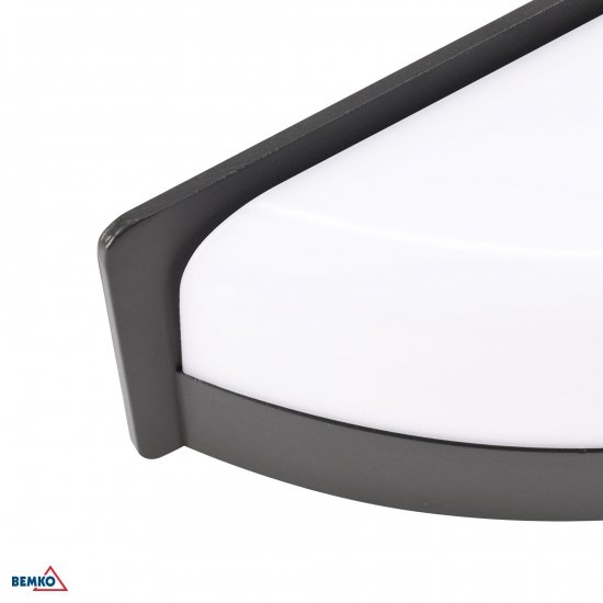 OPRAWA ELEWACYJNA VALANT 8W 3000K 560LM IP65 233X80X90MM KINKIET GRAFIT