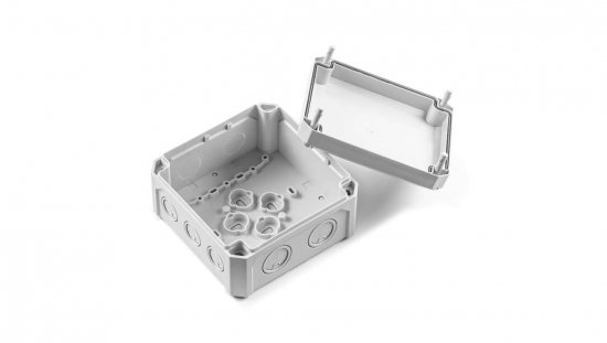 Puszka naścienna 140x140x81mm IP66 szara SNFK14 83170002
